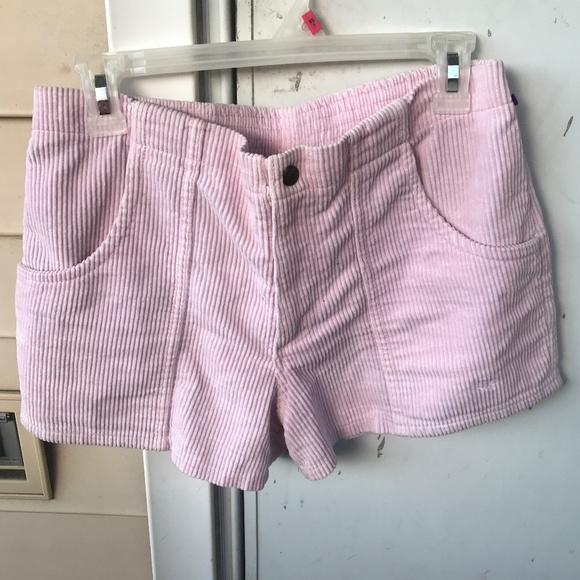 OP Ocean Pacific Baby Pink Corduroy Barbie Barbiecore Shorts 70s 80s 90s Y2K - Picture 1 of 4